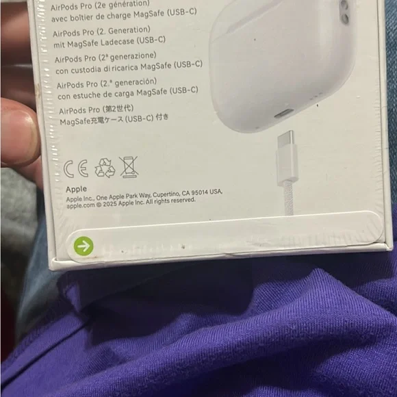 Apple AirPods 2nd generation with seal
